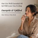 'Live Well' Pure Essential Oil Gift Set