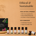 'Live Well' Pure Essential Oil Gift Set