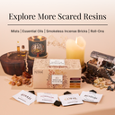 Sacred Resins Incense Bricks & Burner Display Set