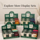 Nag Champa Incense Bricks & Burner Display Set