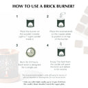 Taj Incense Brick Burner