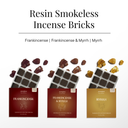 Sacred Resins Incense Bricks & Burner Display Set