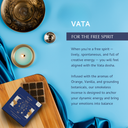 Vata Dosha Incense Bricks